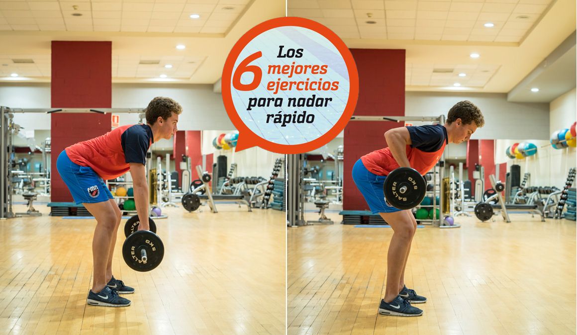 Los 6 mejores ejercicios para nadar rápido