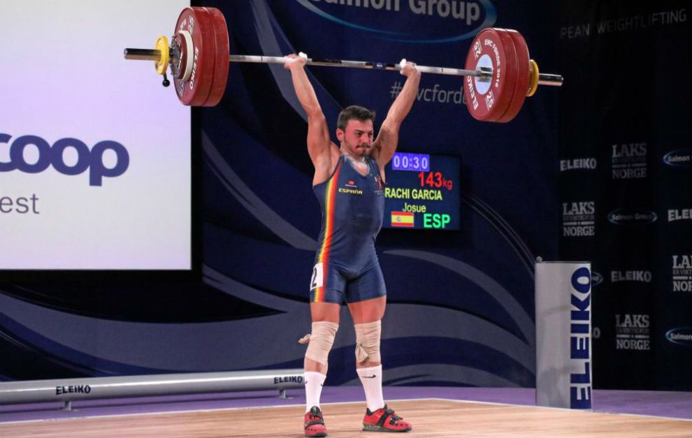 La histórica medalla en el Mundial de halterofilia de Josué Brachi