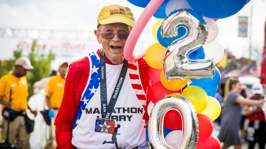 EL hombre que ha corrido 2000 maratones