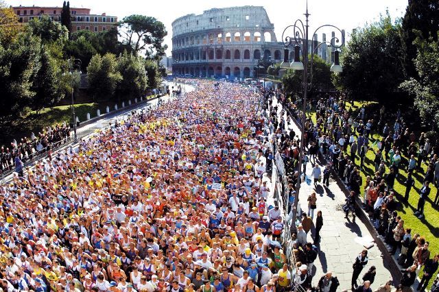 Todos los caminos te llevan al maratón de Roma