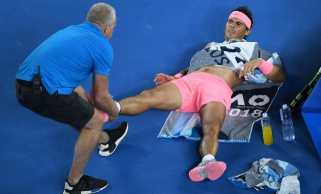 Rafa Nadal se retira en el Open de Australia