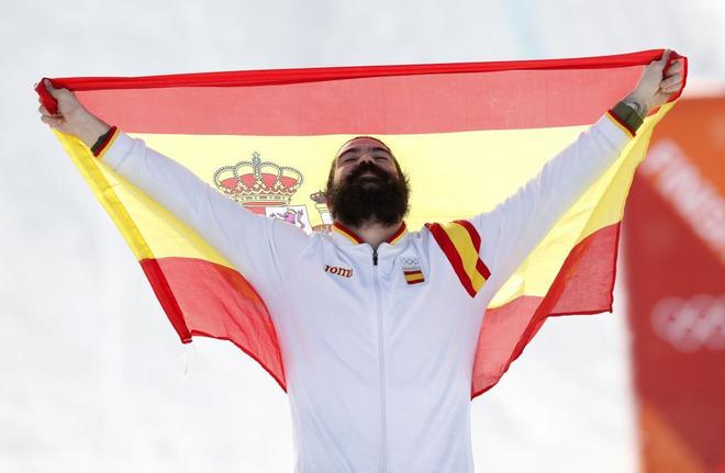 Regino Hernández, primera medalla para España en los Juegos Olímpicos de PyeongChang