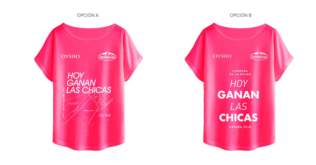 ¿Cuál será la camiseta oficial de la Carrera de la Mujer 2018?