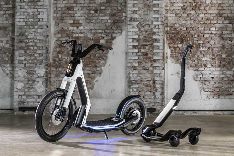 El monopatín y el scooter eléctrico de Volkswagen