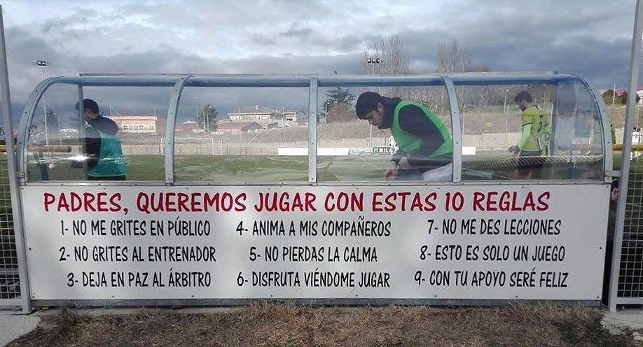 Ni managers, ni entrenadores, ni fans…solo padres
