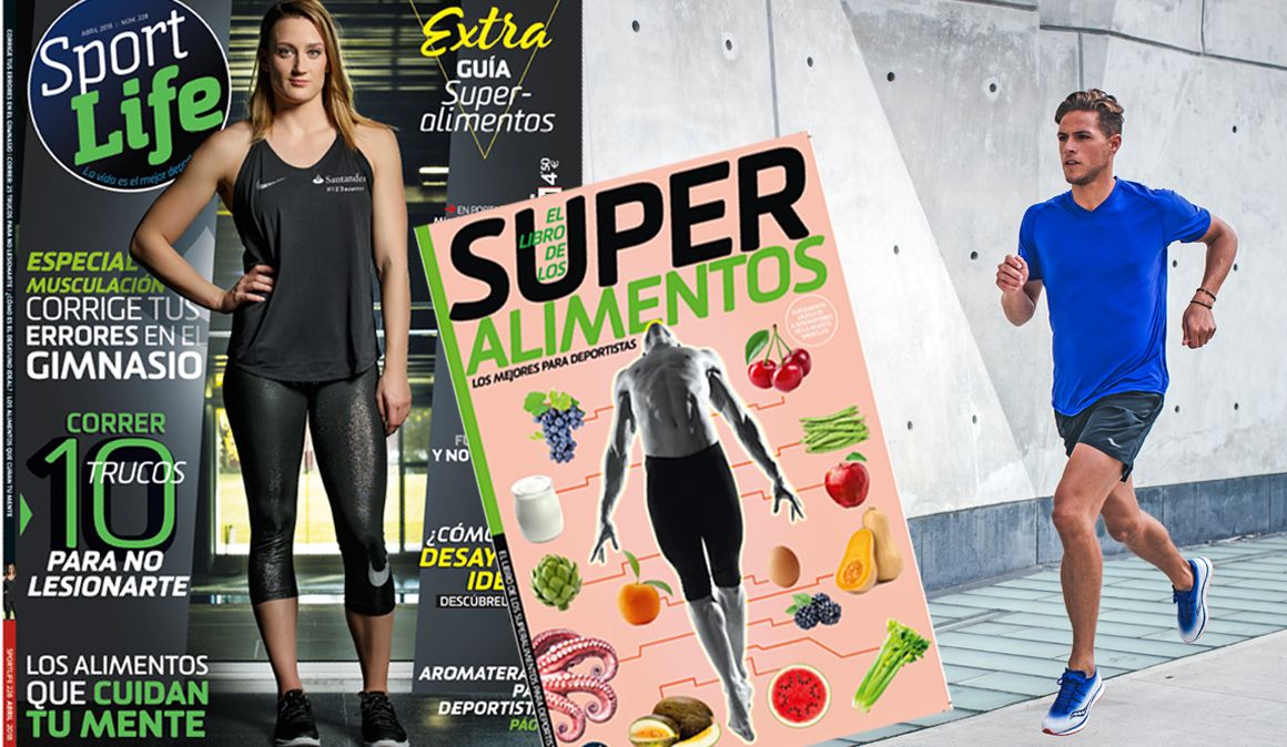 Esta Semana Santa vas comer mucho mejor gracias a la Sport Life de abril y al libro de Superalimentos que le acompaña
