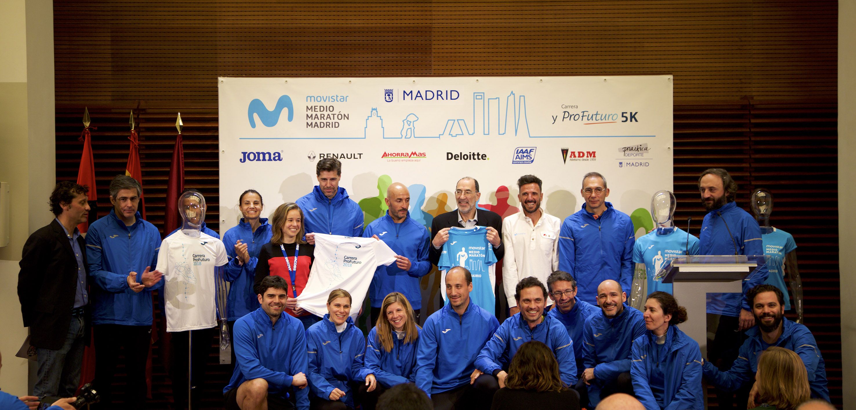 Presentadas las camisetas del Movistar Medio Maratón de Madrid