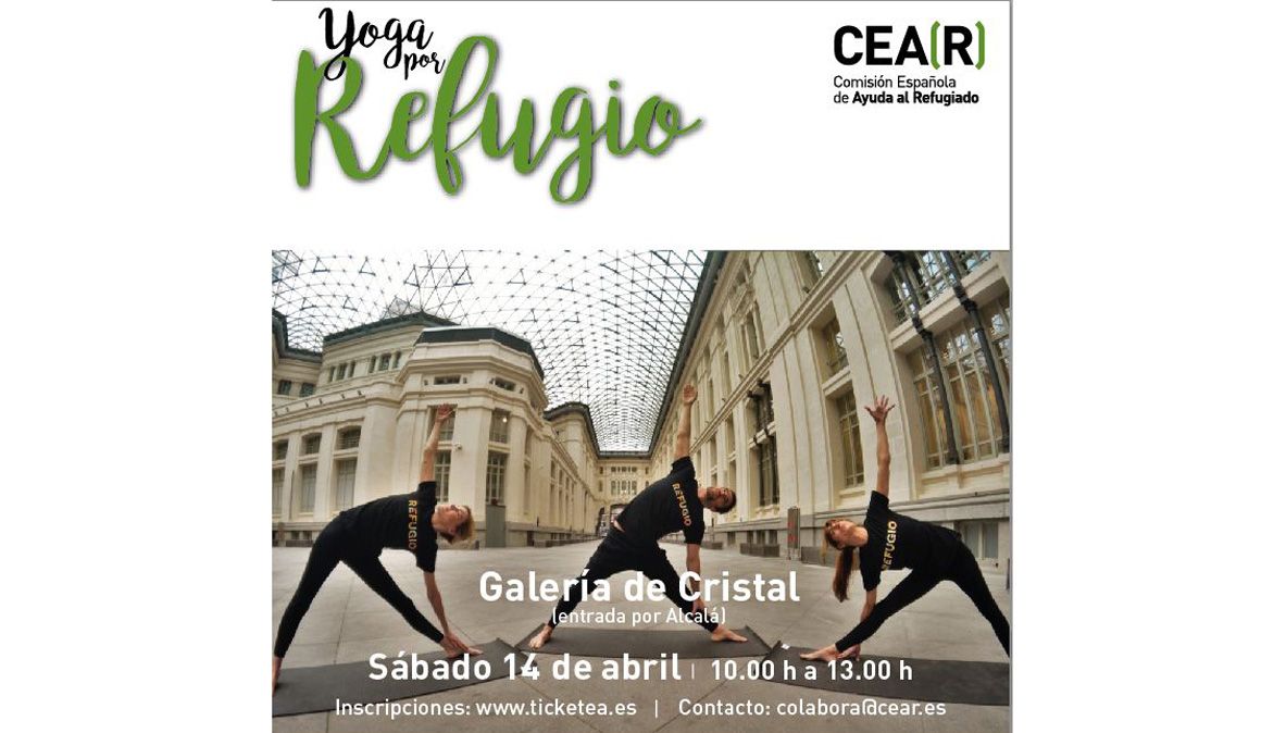 YogaBrunch organiza yoga para refugiados en Madrid