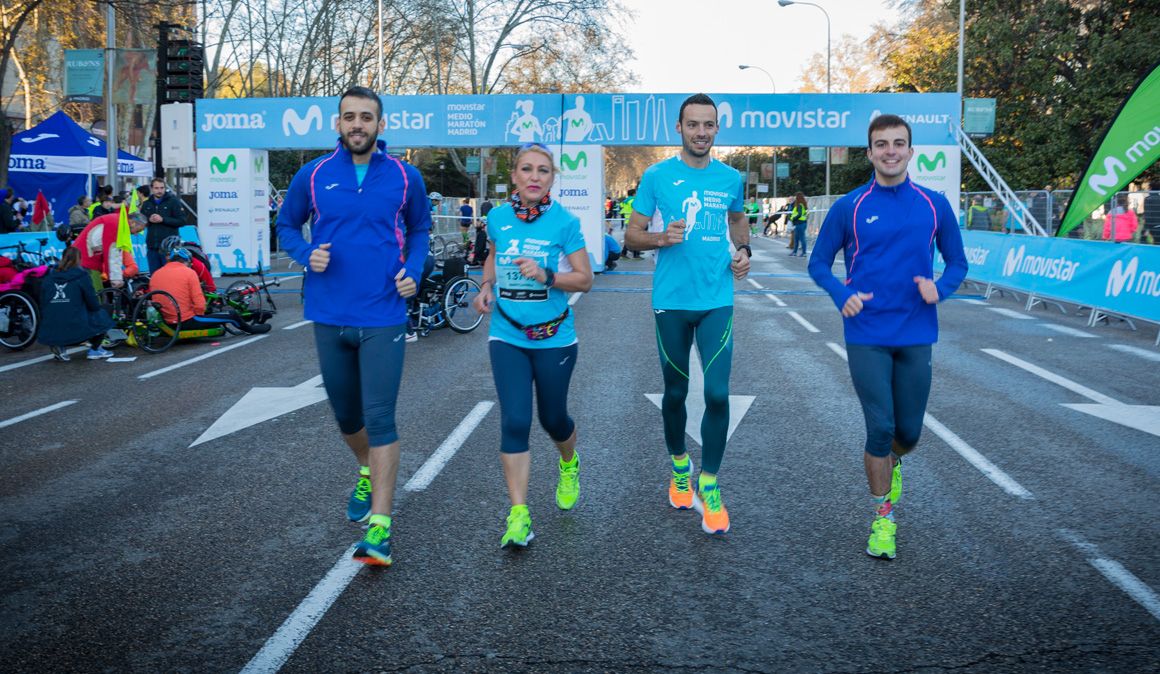 ¡Así vivieron los ganadores del #RetoJomaMMMM el Medio Maratón de Madrid!