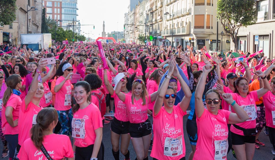 Miles de fotos gratis de la Carrera de la Mujer de Valencia