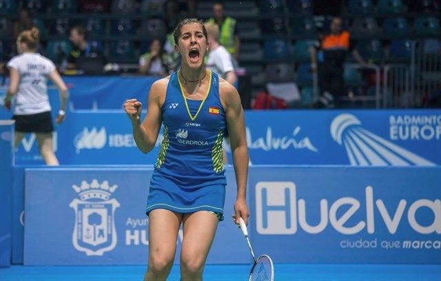 Carolina Marín campeona de Europa por cuarta vez