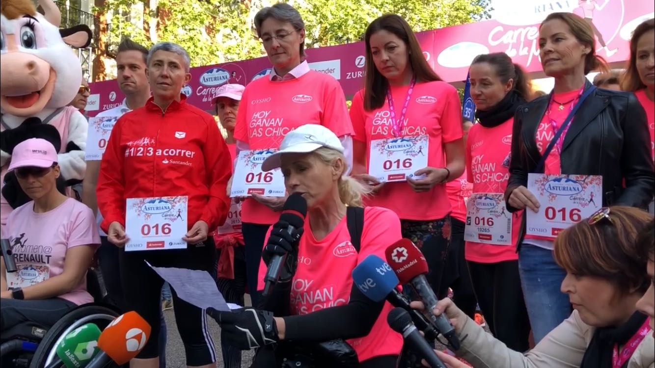 El mensaje de rechazo de la violencia de género de la Carrera de la Mujer