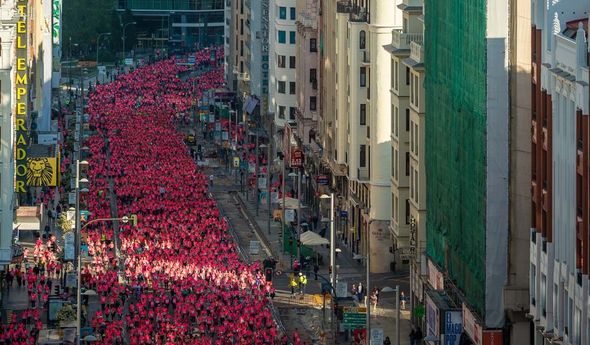 Las 100 mejores fotos de la Carrera de la Mujer de Madrid 2018