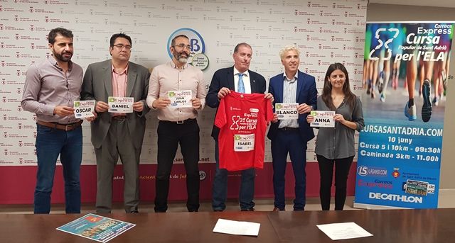 La Carrera benéfica del ELA de Sant Adriá del Besòs