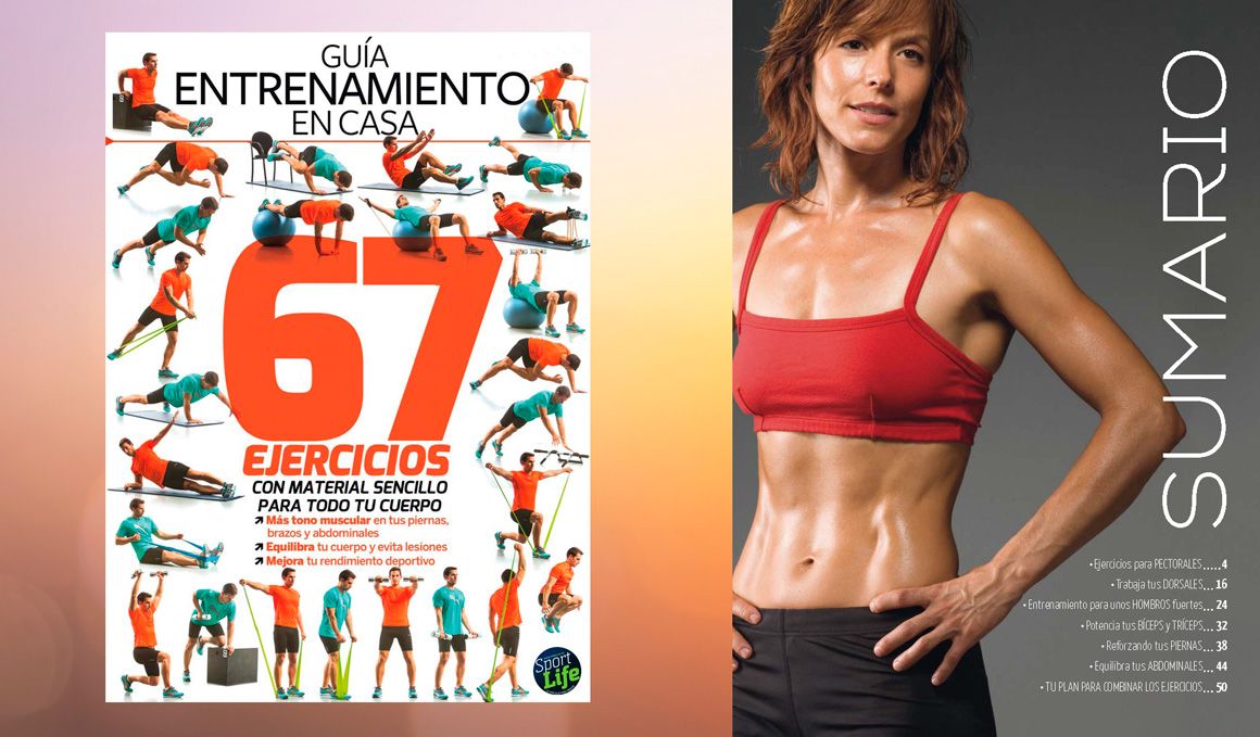 PRÉMIUM: Descarga gratis 67 ejercicios para entrenar en casa