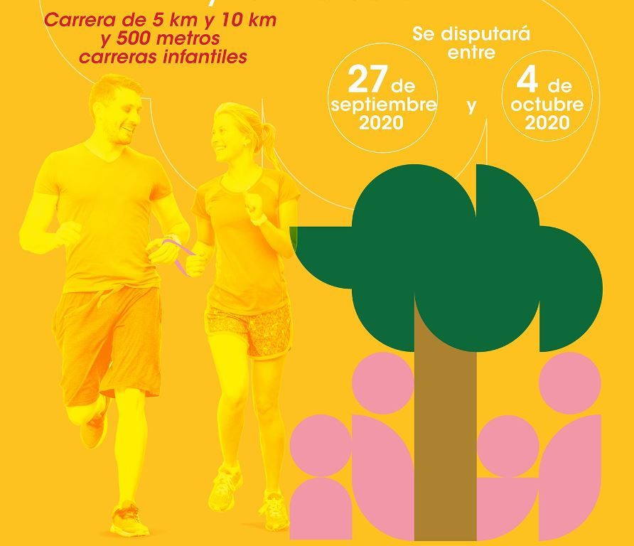 La carrera solidaria en favor de ‘No estáis solos’ , la campaña de la Fundación ONCE