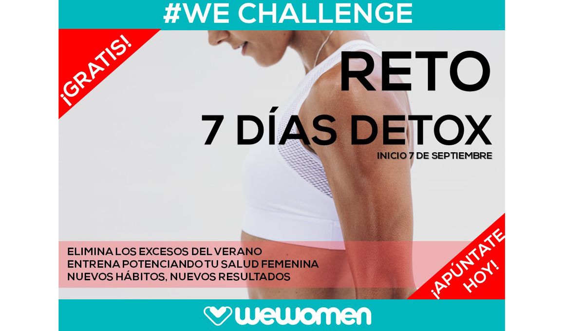 ¿Te apuntas al reto Detox #WeChallenge?