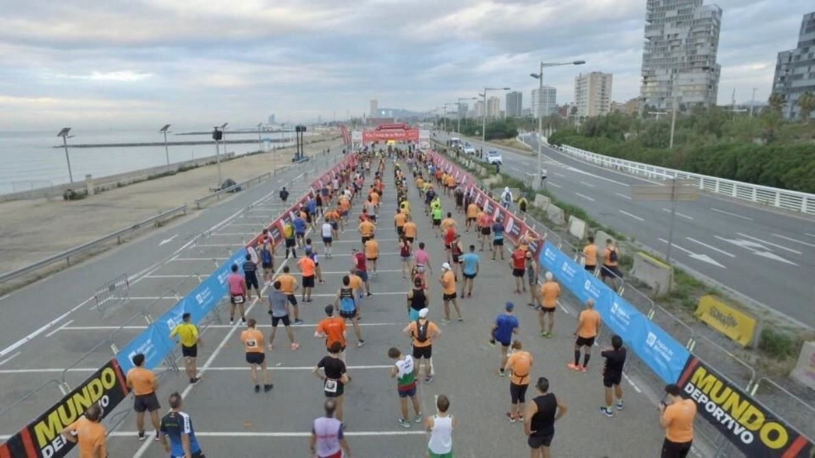 La Cursa de la Mercé se corre con 3.000 participantes y con un estricto protocolo anti-Covid
