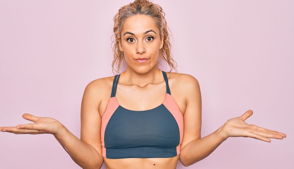 incertidumbre deportiva mujer w