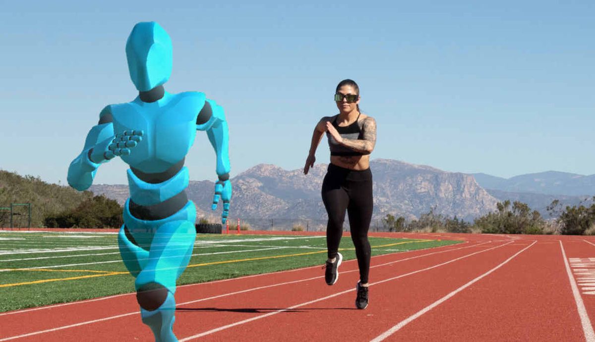 Programa su ritmo y síguelo, el avatar de Ghost Pacer te motiva para desafiar tus ritmos de carrera.