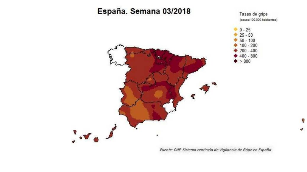 Tasa de contagio por 100k