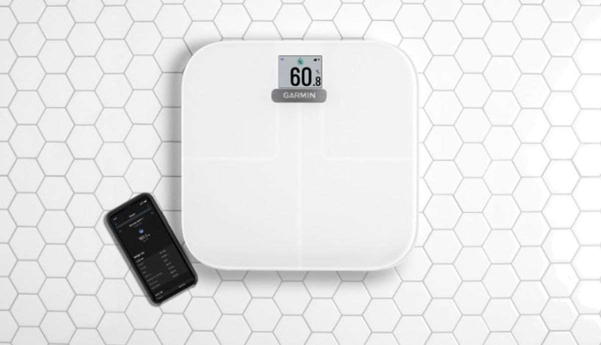 Así de elegante es la báscula Garmin Index 2