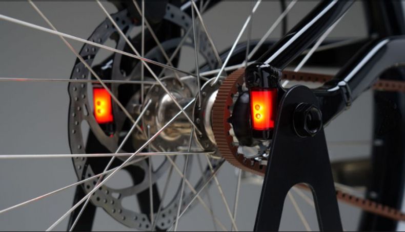 Luces trasera de LED con mucho estilo, a la altura del eje.