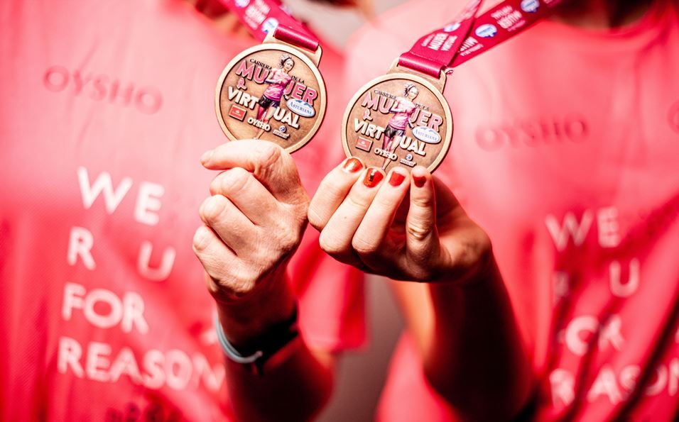 La medalla de la Carrera de la Mujer 2020