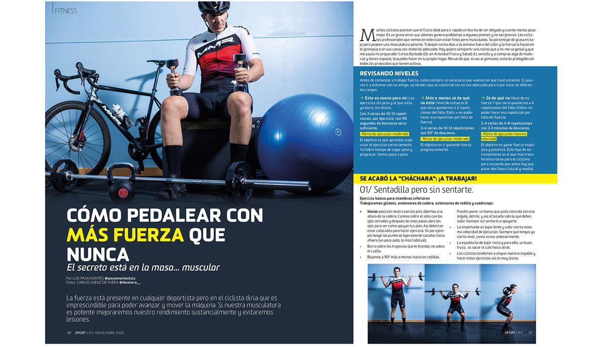 Trabaja la fuerza en el gimnasio con los consejos de Luis Pasamontes Trabaja la fuerza en el gimnasio con los consejos de Luis Pasamontes