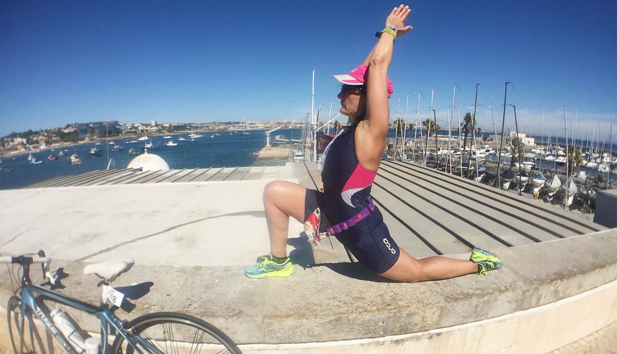 Las 4 mejores posturas de yoga para ciclistas