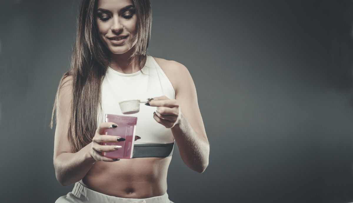 Suplementos nutricionales para la mujer fitness