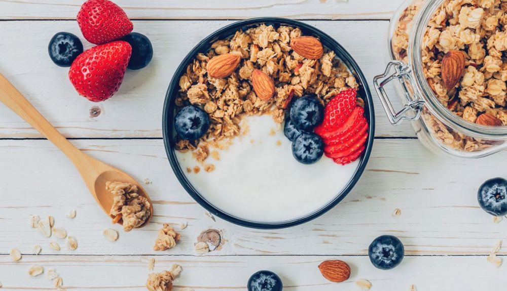 yogur bol frutas muesli yogur bol frutas muesli