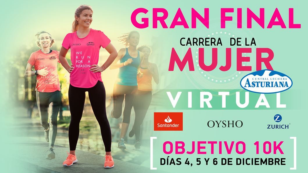 Llega la gran final de la Carrera de la Mujer Virtual