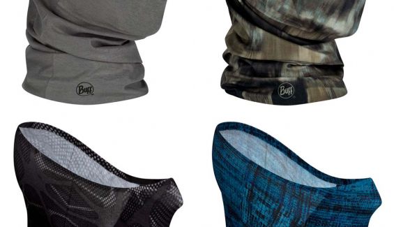 Hasta 12 colores hay disponibles en talla adulto del Buff Filter Tube