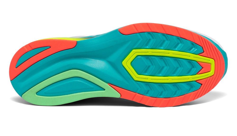 Así se ve la suela de las Saucony Endorphin Shift Así se ve la suela de las Saucony Endorphin Shift