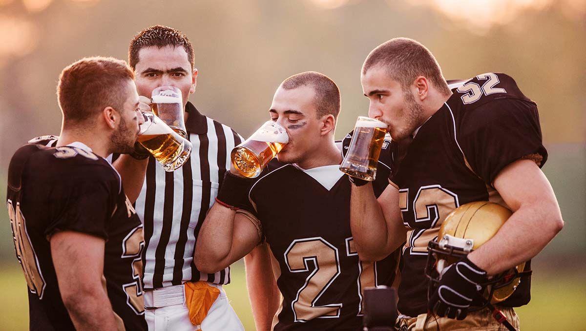 La cerveza después de entrenar