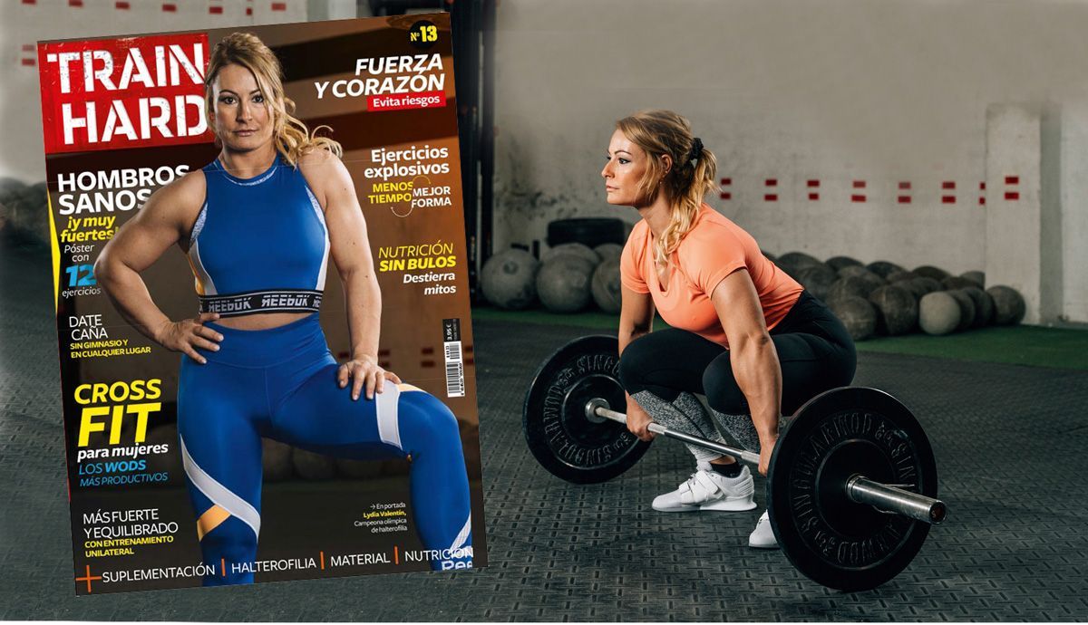 Descarga gratis el último TRAIN HARD con los consejos de la campeona olímpica Lydia Valentín