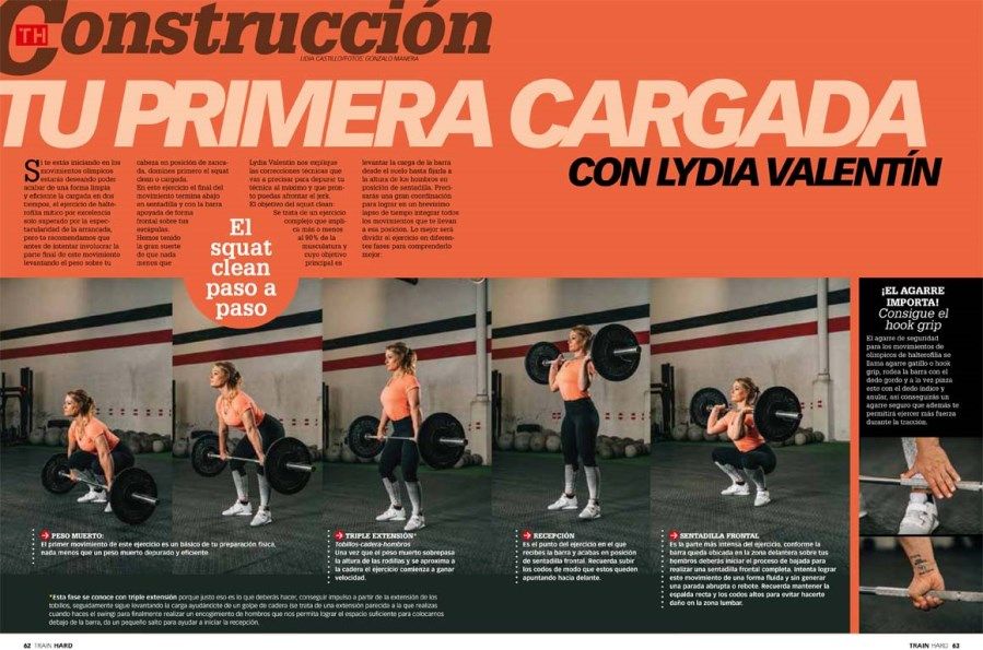 Descarga gratis Train Hard, con los consejos prácticos de Lydia Valentín