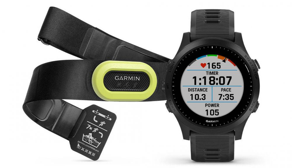 Garmin 945 mide tu potencia en esquí de fondo, con la banda de pecho HRM Pro