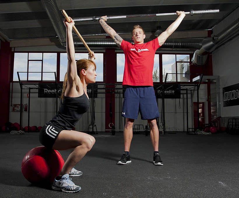 CrossFit sentadilla OH CrossFit sentadilla OH