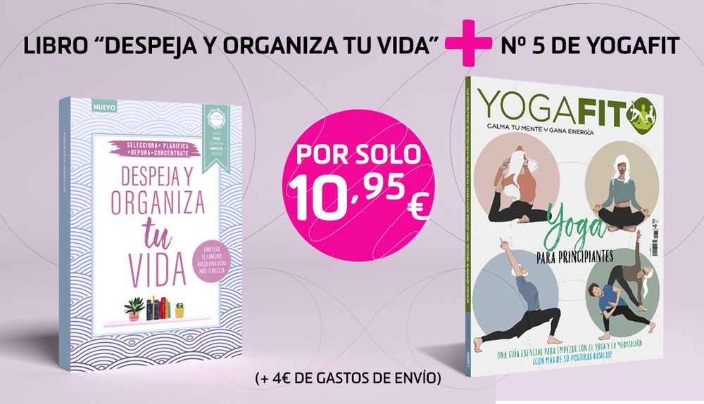 Promo YOGAFIT 5 + LIBRO Organiza tu vida