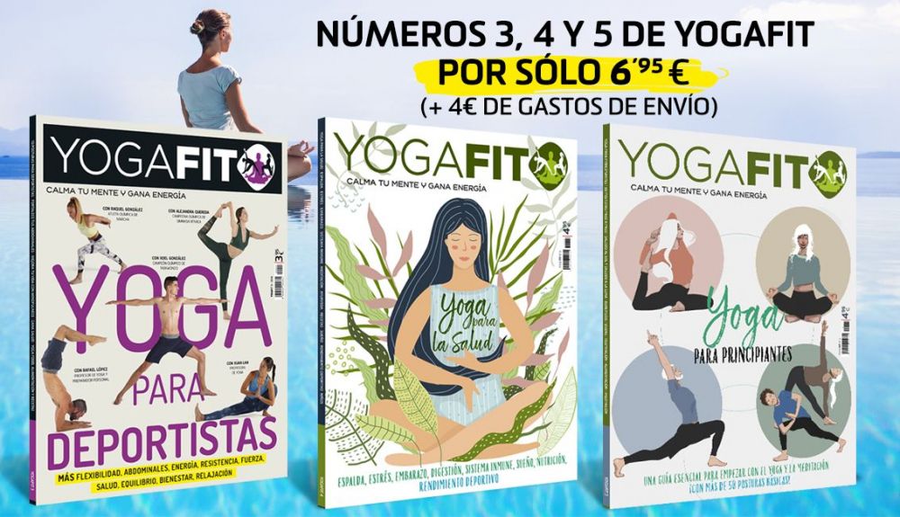 oferta YOGAFIT 3 guias de yoga