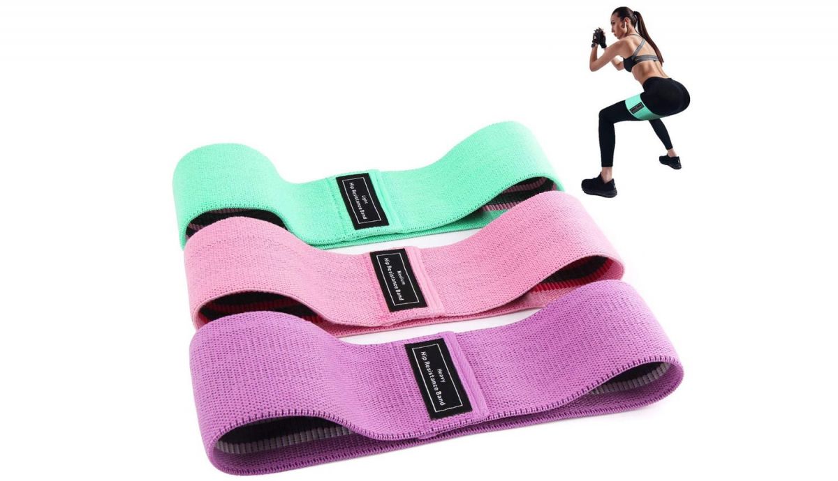 Bandas elásticas para glúteos y piernas Bandas elásticas para glúteos y piernas