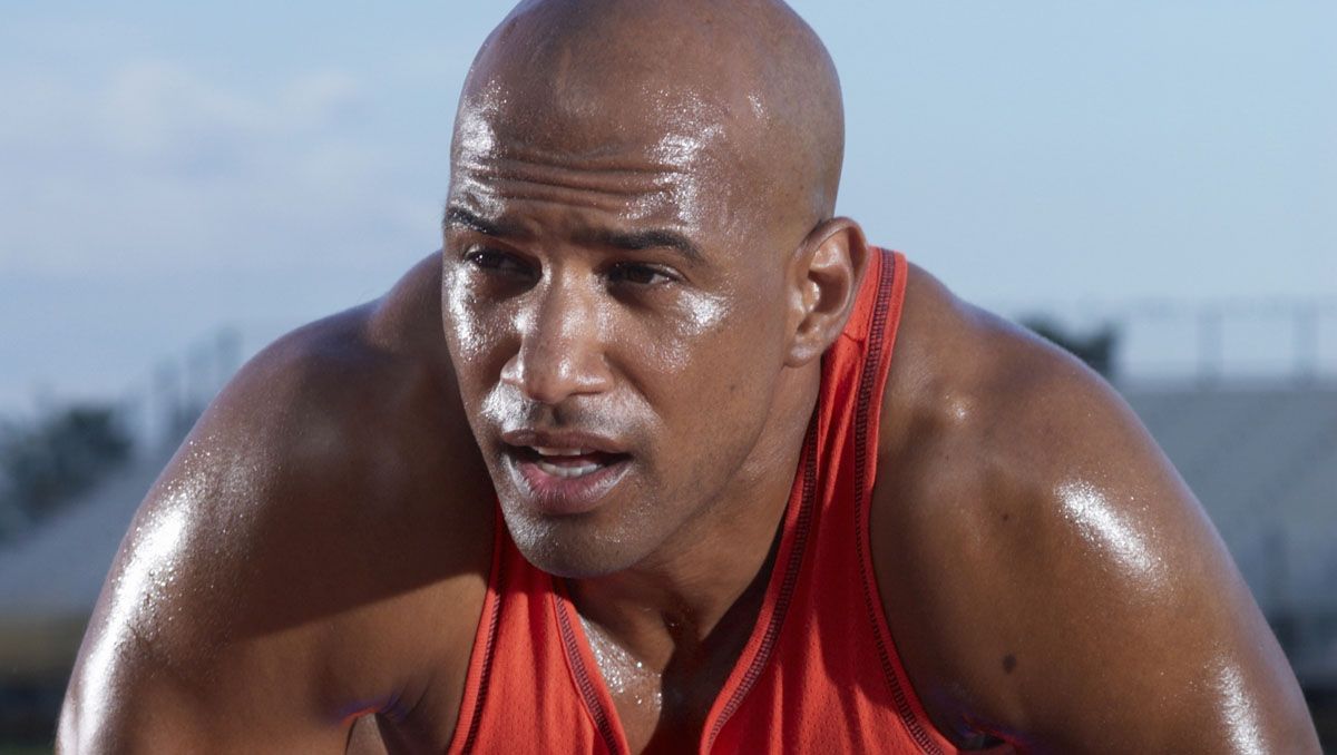 El cuerpo del deportista la piel