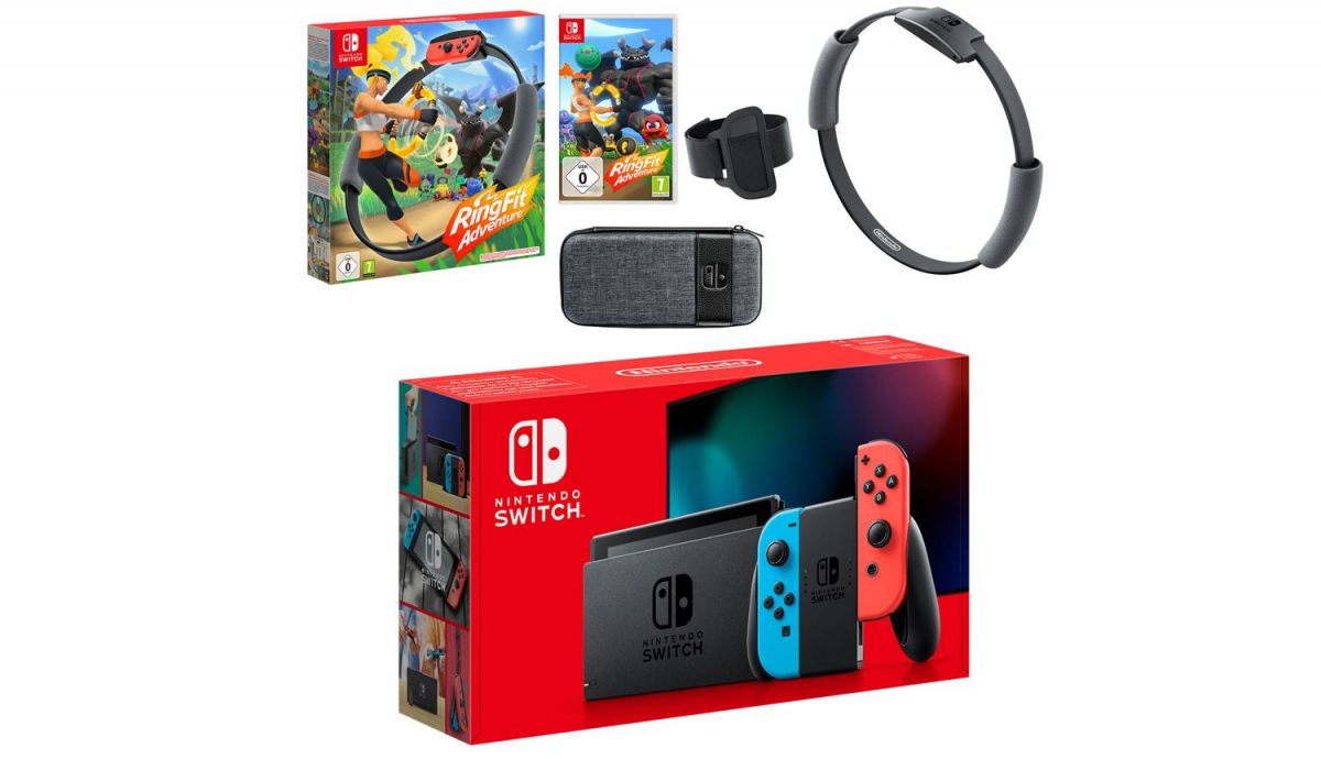 Nintendo Switch con Ring Fit Adventure Nintendo Switch con Ring Fit Adventure