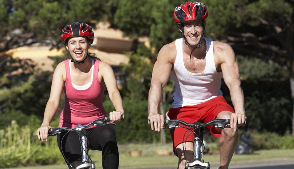 mujer bici distancia 166412178 mujer bici distancia 166412178