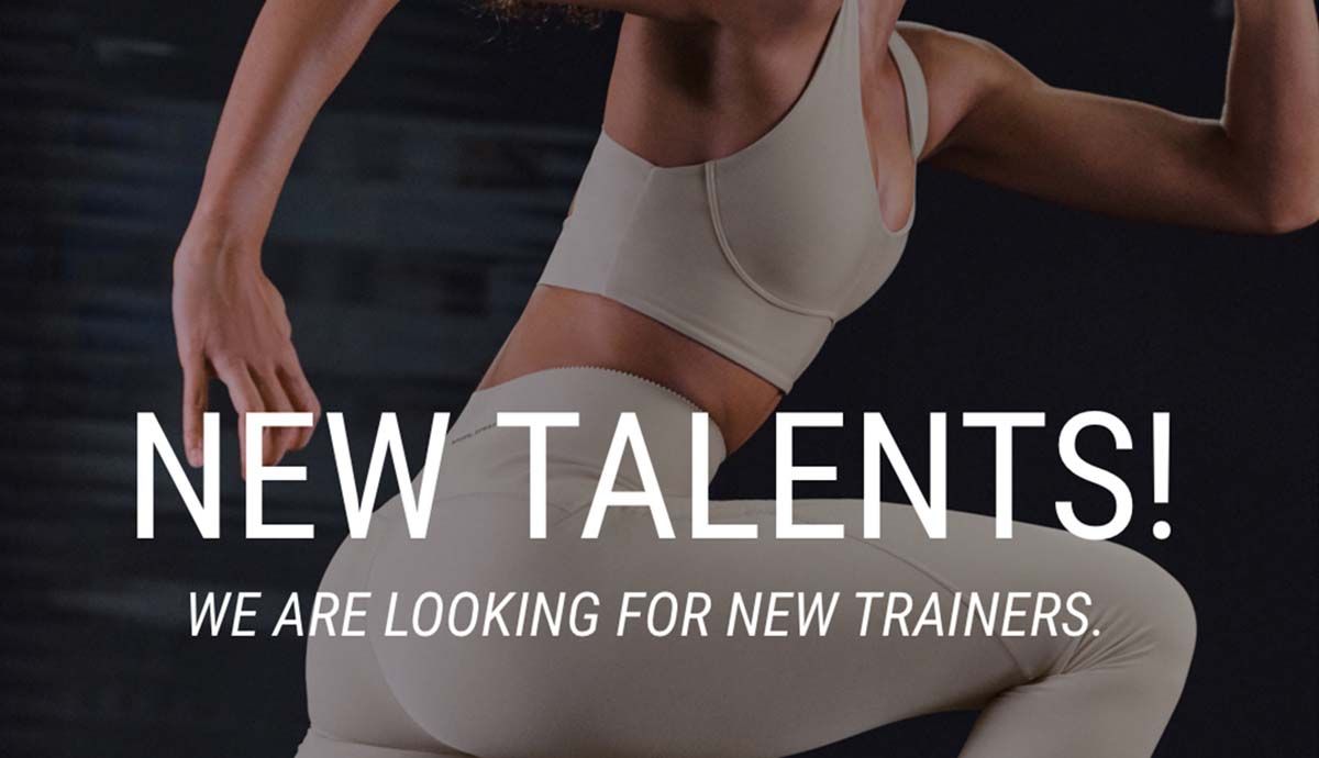 Oysho New Talents! busca entrenadores para su programa online Train with us. 