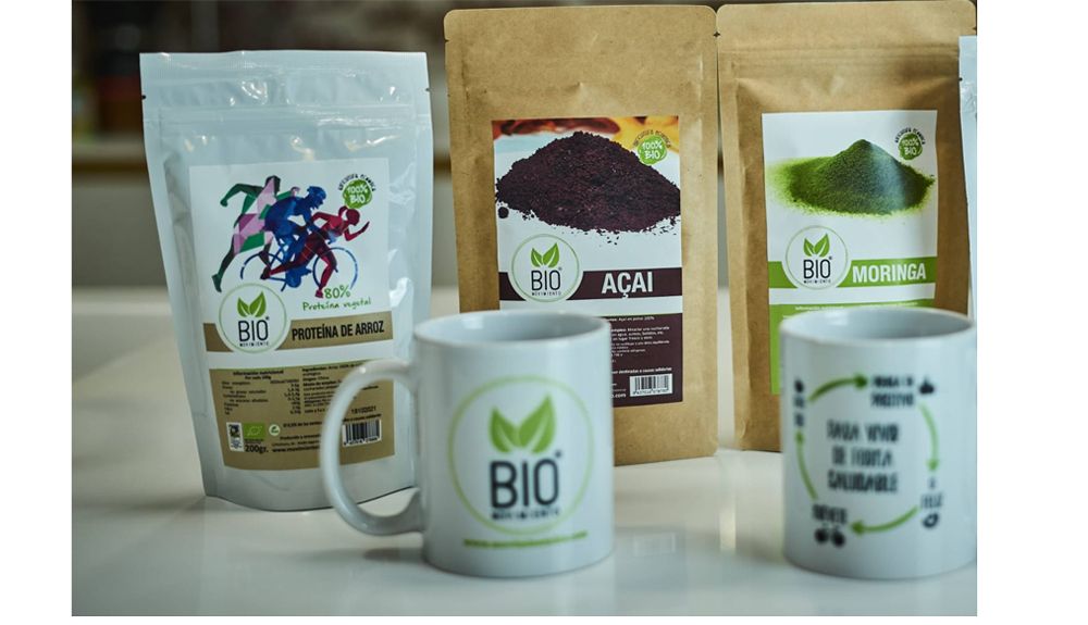 MovimientoBIO, pack con moringa, acai y proteína de arroz