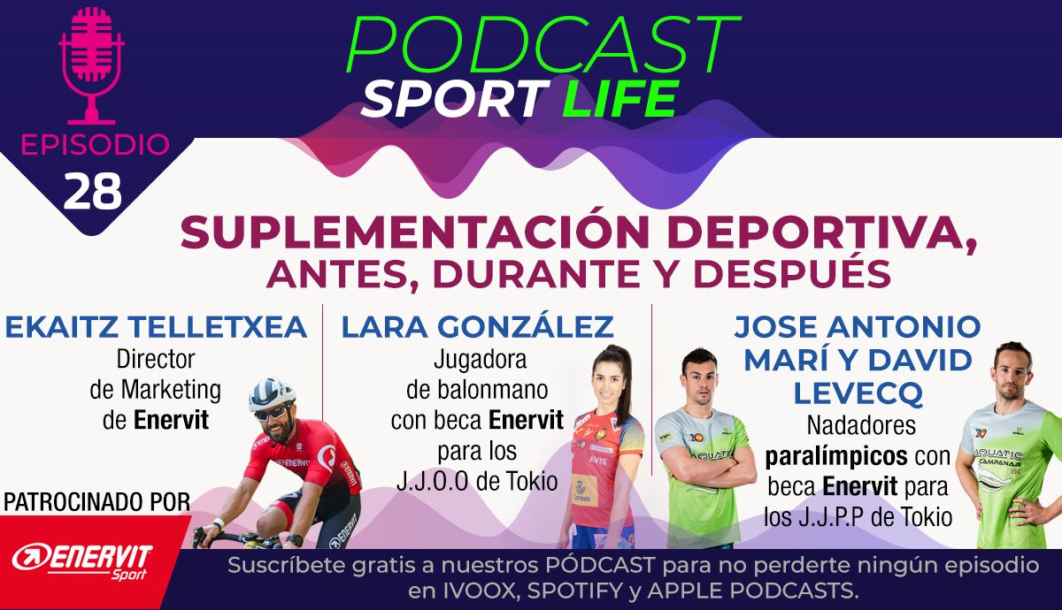 PÓDCAST #28 | Suplementación deportiva antes, durante y después