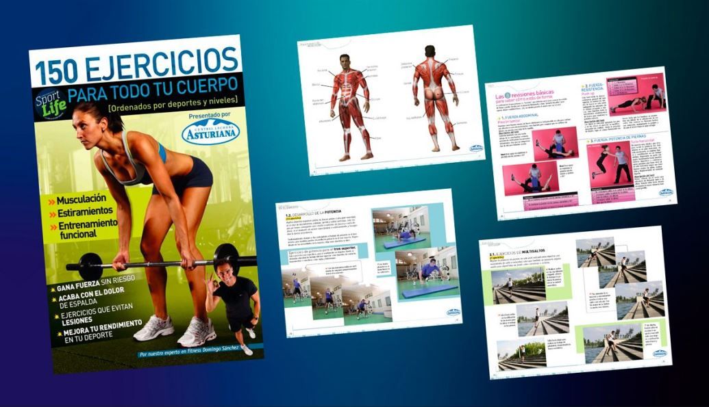 Descarga la guía práctica "150 ejercicios para todo tu cuerpo"